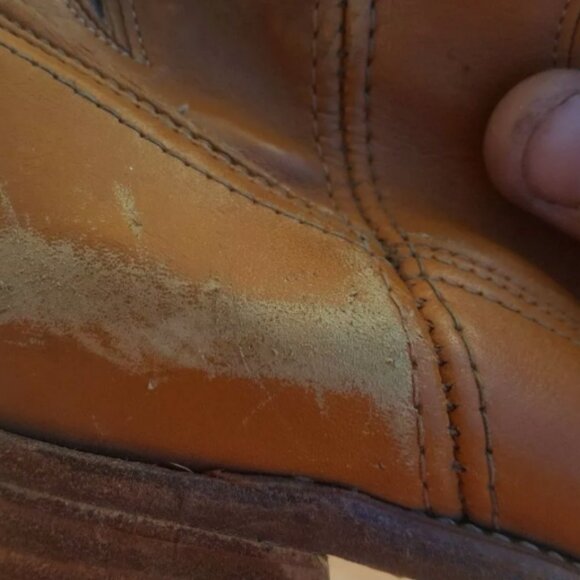 VTG DINGO ACME WOMEN'S TAN MARBLED LEATHER WESTERN sz6.5 COWBOY BOOTS RS 40402 - Picture 8 of 12